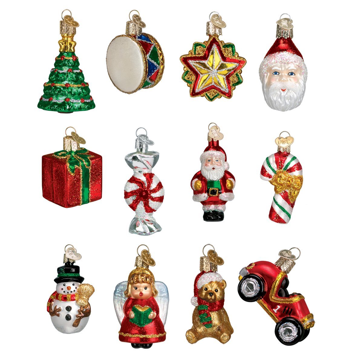【misen2014 さま】mini ornament ❀ キャンドル3本set Amazon.com: Old World Christmas Ornaments: Mini Ornamen Sets